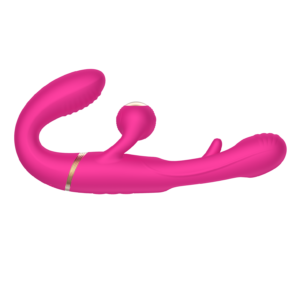 InHapX169 Female Double Dildo Vibrator